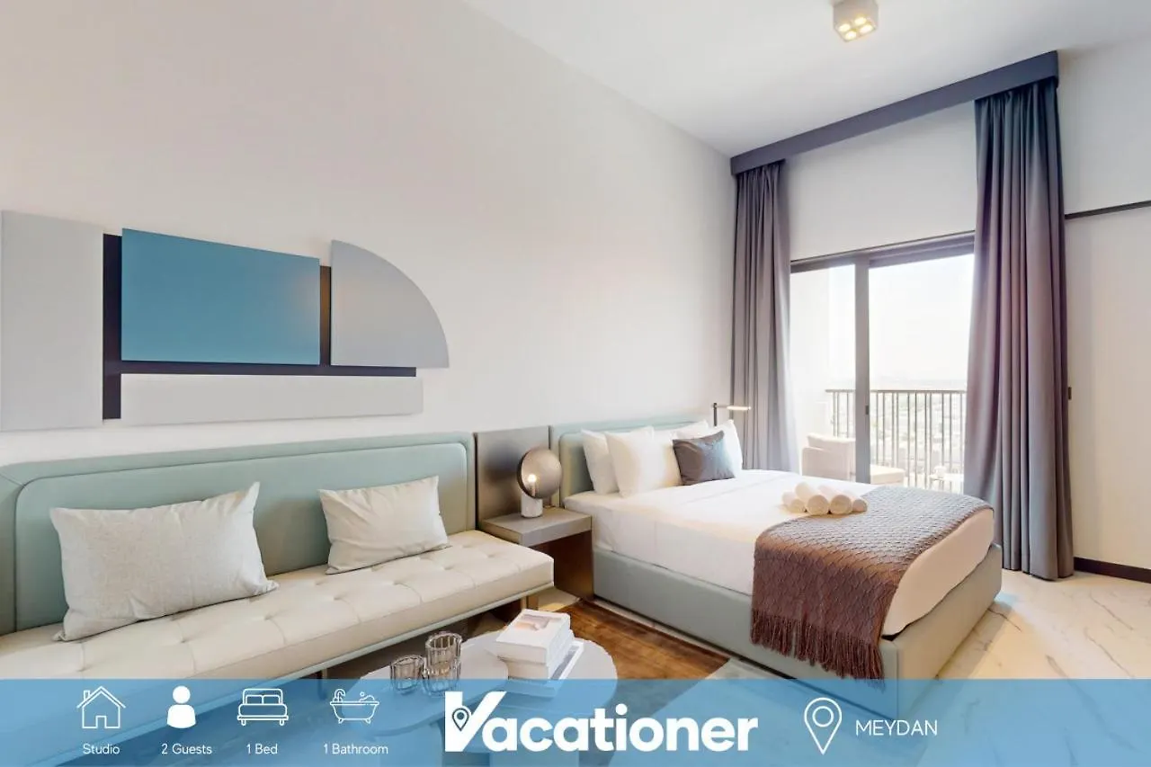 Mag Eye 910 - Peaceful Studio Apartment In Meydan Dubai