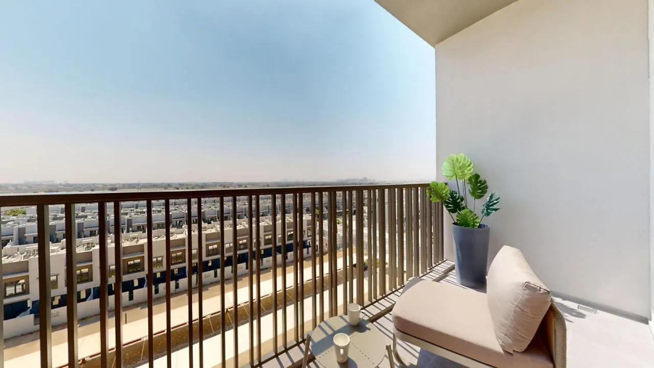 Mag Eye 910 - Peaceful Studio Apartment In Meydan Dubai