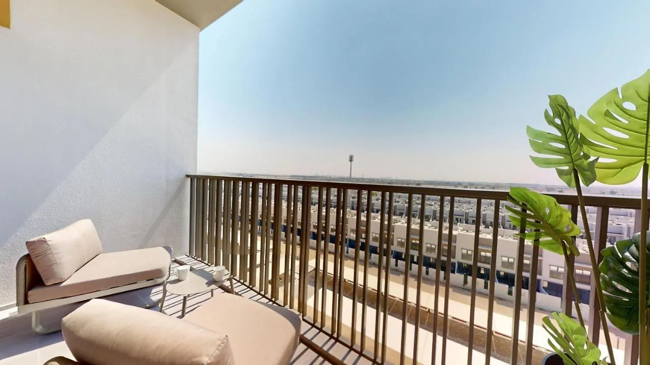 Mag Eye 910 - Peaceful Studio Apartment In Meydan Dubai